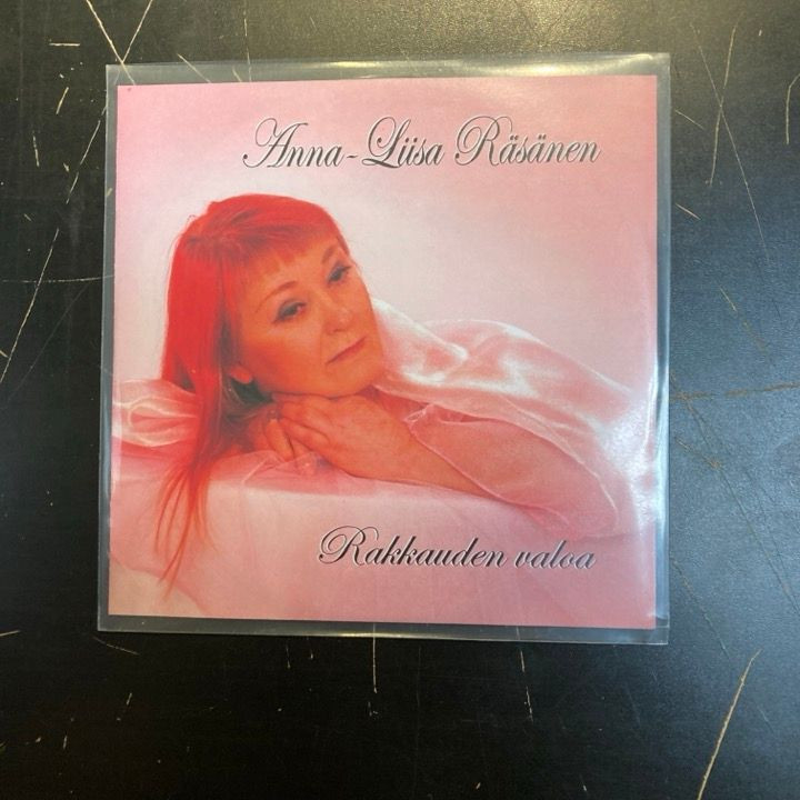 Anna-Liisa Räsänen - Rakkauden valoa CD (VG+/M-) -iskelmä-